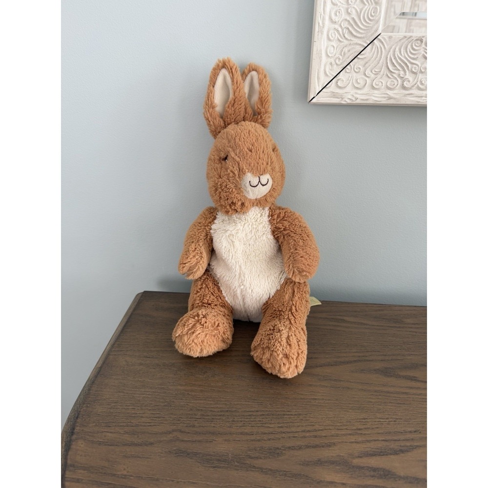 Peter Rabbit Plush Bunny Beatrix Potter Kids Preferred Stuffed Toy 13in‎ Brown